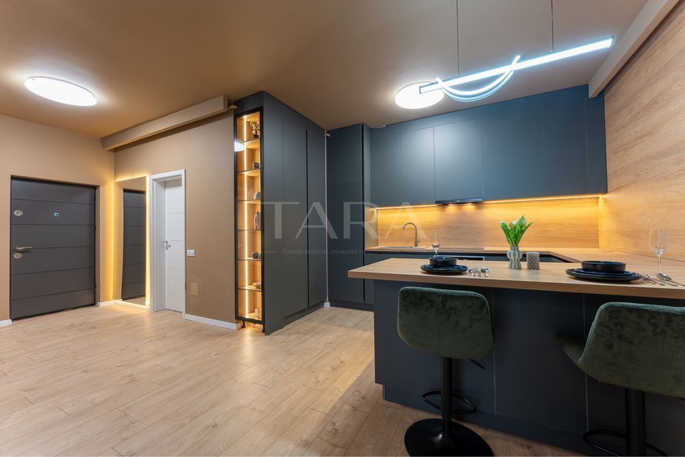 Apartament modern, mobilat, utilat LUX, bloc nou 2025, zona centrală. - Poză 3