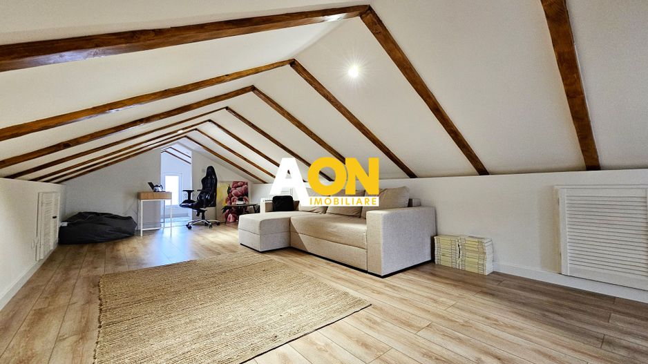 Casa noua, 3 camere + mansarda, mobilata, utilata, 342 mp teren - Poză 16