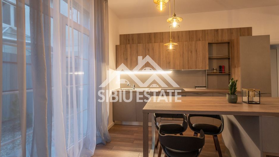 Apartament de inchiriat 3 camere cu grădină-Zona Calea Cisnadiei - Poză 4