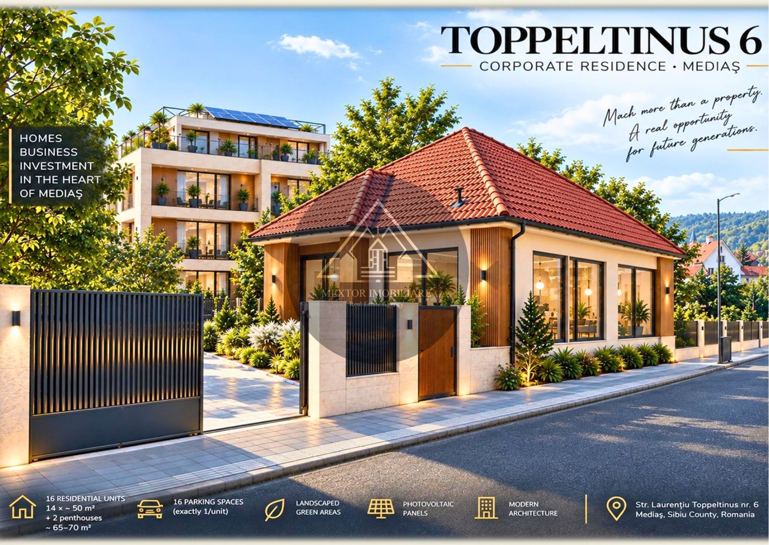 Teren Mediaș - oportunitate dezvoltare complex rezidențial - Poză 2