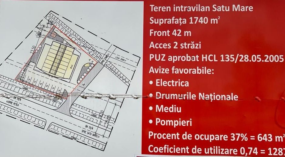 Oportunitate dezvoltare teren Drum Petea - Poză 1