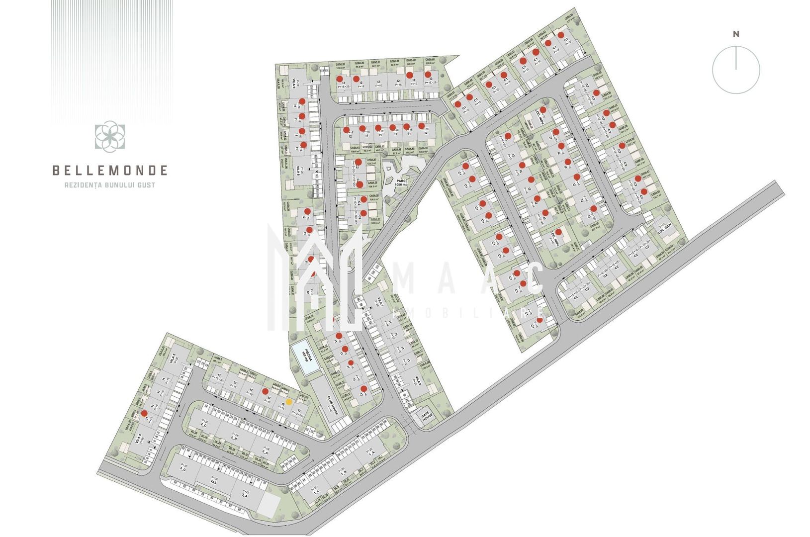 Vila individuală cu vedere la piscină – Bellemonde Pipera - Poză 12