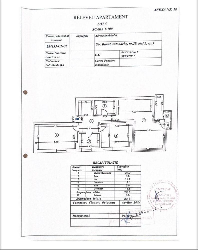 Apartament 3 camere Dorobanti !! Direct proprietar !! - Poză 2