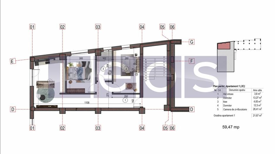 VANZARE 2 CAMERE | DECOMANDAT | ZONA NICOLAE GRIGORESCU - Poză 3