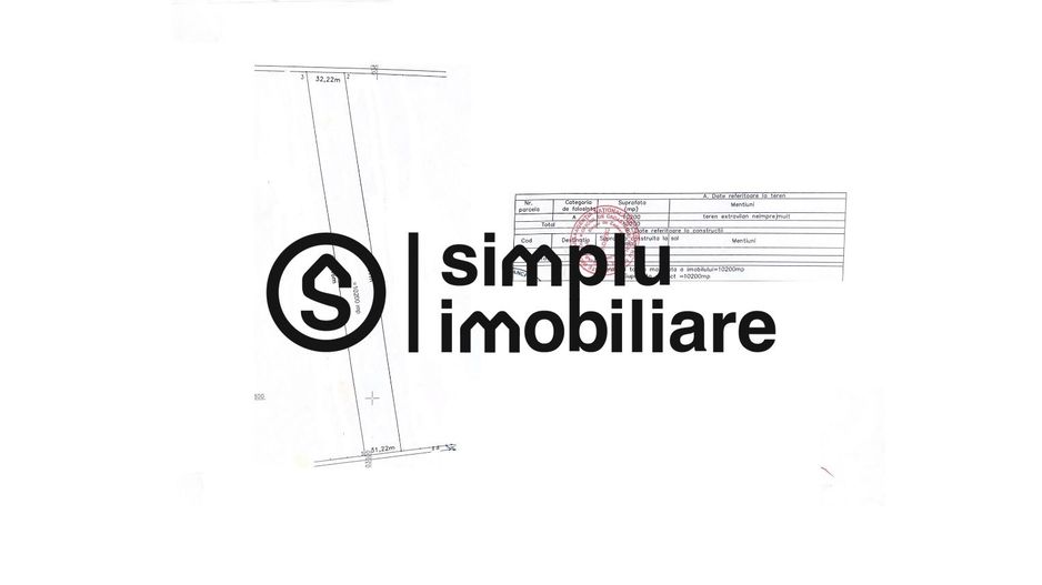 POTENTIAL INVESTITIE!! Teren 10.200 MP Intrare Dudovicesti - Schiță 1