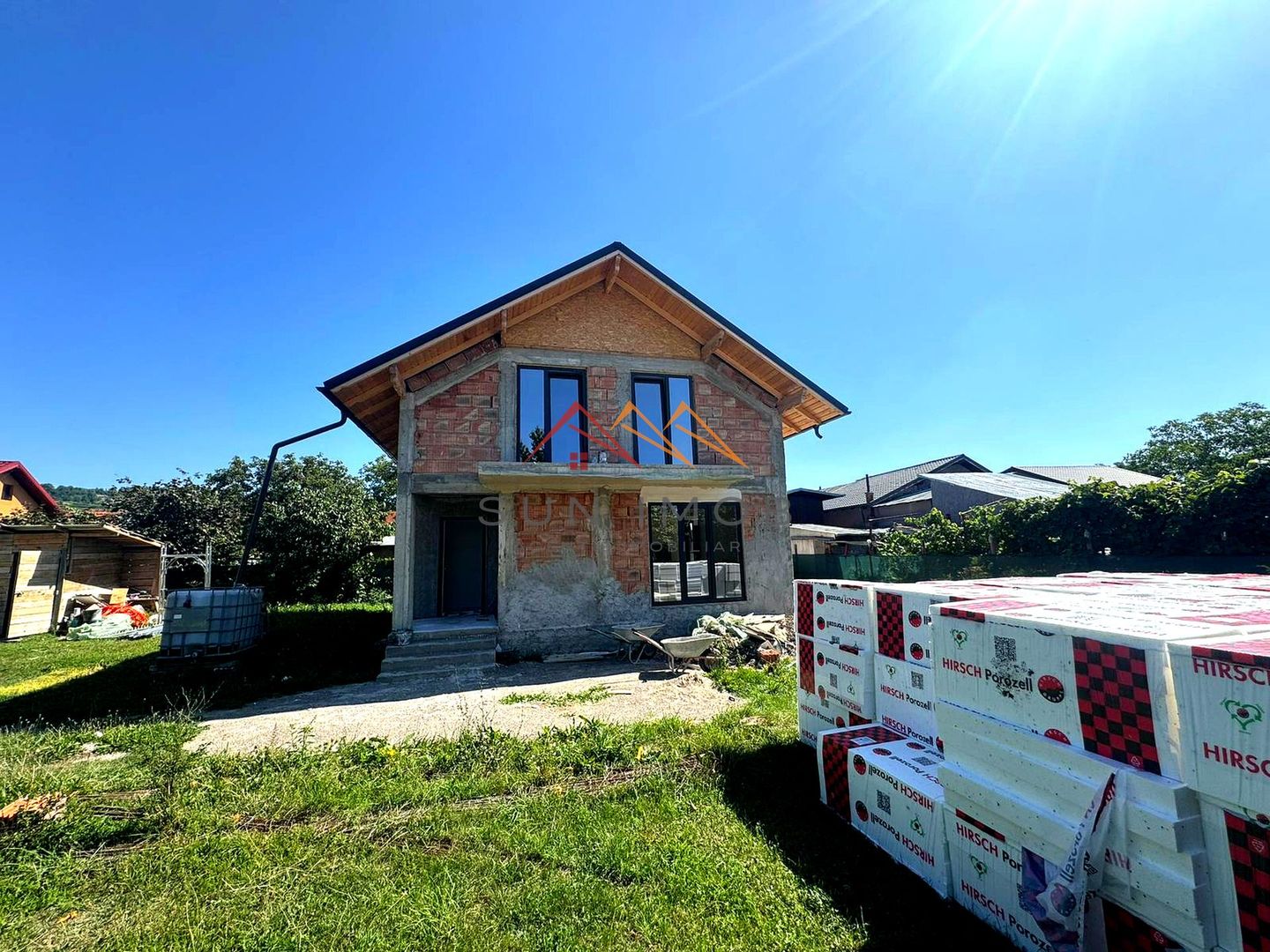 Casa noua, P+M, 4 camere, terasa, teren 550 m2, central, Cornu - Poză 17