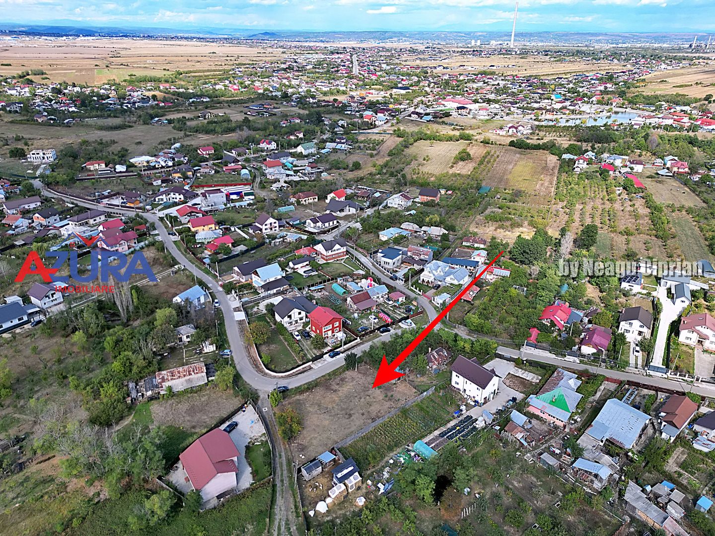 Teren intravilan Bradu, 1700 mp, toate utilitatile disponibile - Poză 3