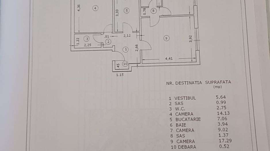 Cauți apartament cu 3 camere în Rahova? Il gasesti aici aici! - Poză 7