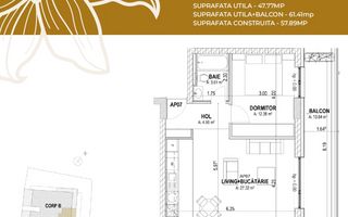 2 camere | Unirii | Casa Poporului | bloc boutique 2025 - Poză 11