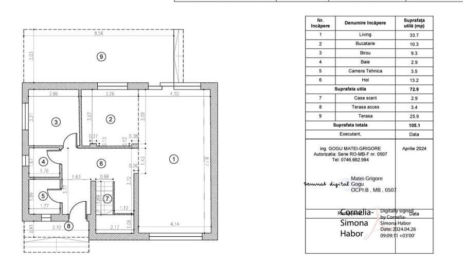 Vila Moderna 5 camere langa parc, Corbeanca - Poză 11