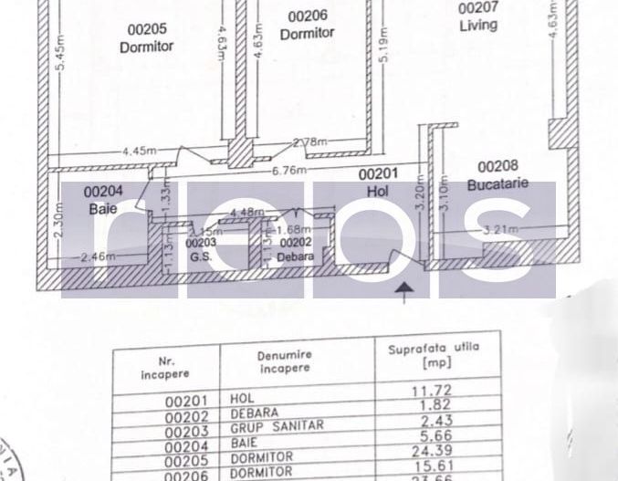 VANZARE 3 CAMERE DECOMANDAT DRISTOR - Poză 8