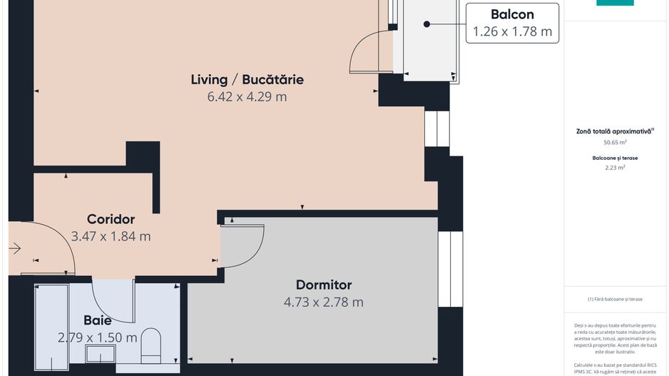 Apartament cu 2 camere | Bloc nou | Torontalului - Poză 9