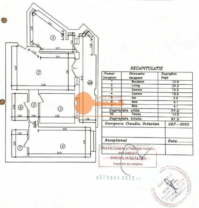 3 Camere Lux-Parcare-Mihai Bravu ( 2022 ) - Poză 16