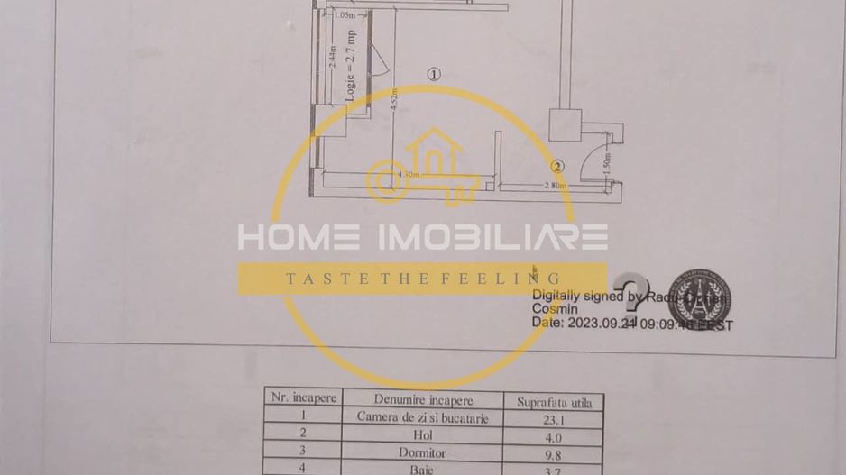Etaj intermediar/Apartament 2Camere Mobilat&Utilat+Parcare -Cartier Visoianu! - Poză 4
