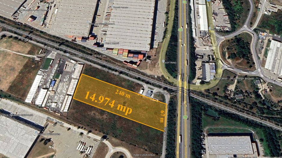Teren industrial premium – A1 București–Pitești - 1,5 ha - Schiță 4