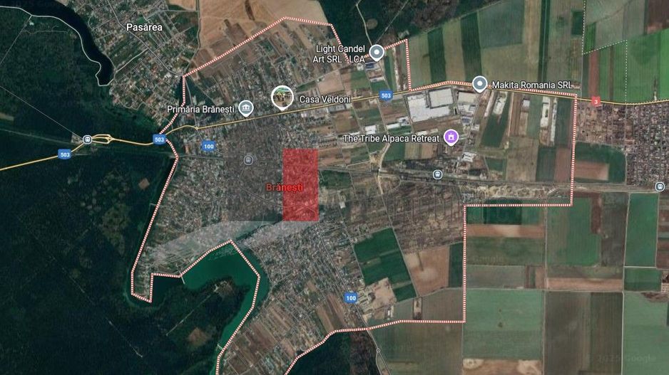 Teren intravilan de 802 mp langa padure. - Poză 2