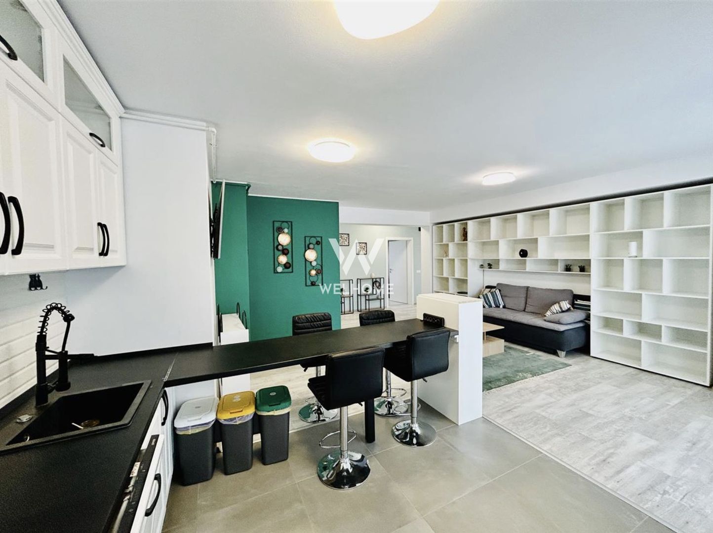 Penthouse la cheie, 4 camere, 2 bai, terasa mare, cart. Kogalniceanu - Poză 11