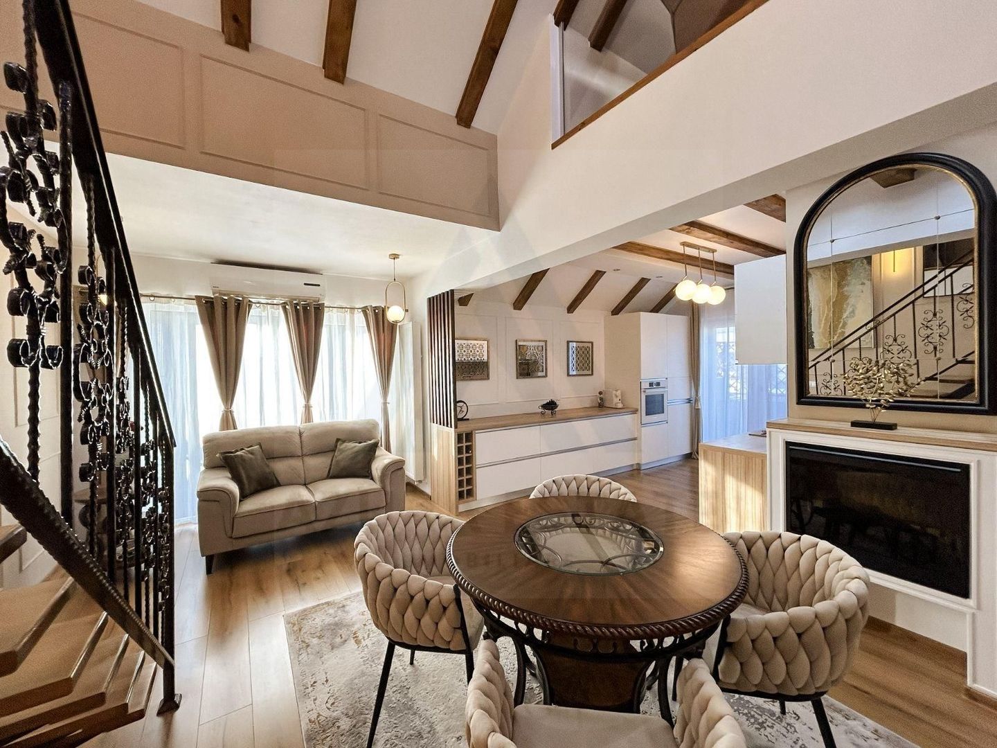 Penthouse lux 122 mp utili 4 camere 3 bai etaj 2 in Arhitectilor - Poză 13