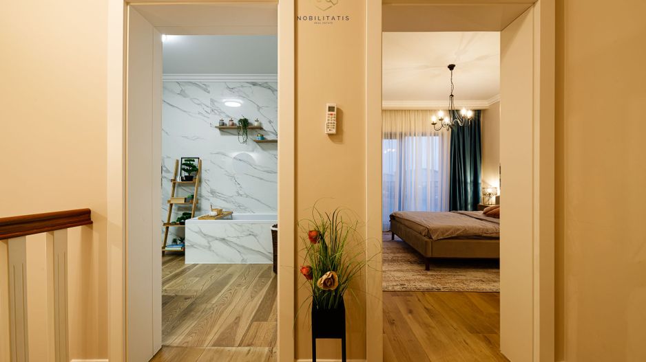 Casa Superba cu Garaj | 4 dormitoare | Liziera Padurii, Central | Com0 - Poză 35