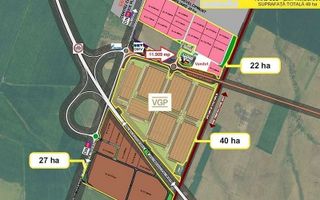 Teren Industrial Arad. Autostrada A1, Centura noua Arad Sud Est, DN69 - Poză 2