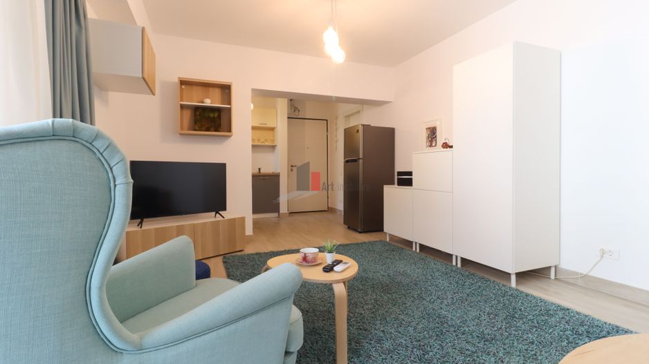 Garsoniera "EXCLUSIVO" , P-ta Victoriei, bloc exclusivist, TERASA mare - Poză 6