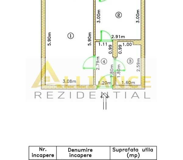 SUPER PRET METROU BERCENI 6 MIN PE JOS - GATA SAU DIN CONSTRUCTIE - Poză 4