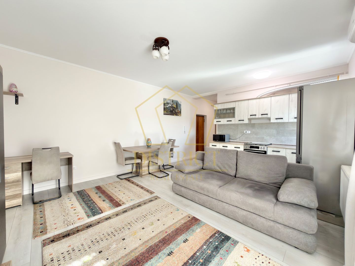 Apartament cu 2 camere complet mobilat si utilat in Braytim langa Musicescu. - Poză 3