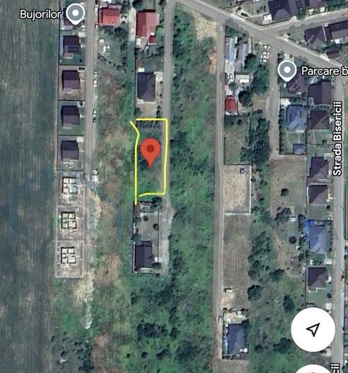 Teren de vânzare în Horpaz, comuna Miroslava – 813 mp + cotă indiviză 187 mp, front stradal 45 mp - Poză 8