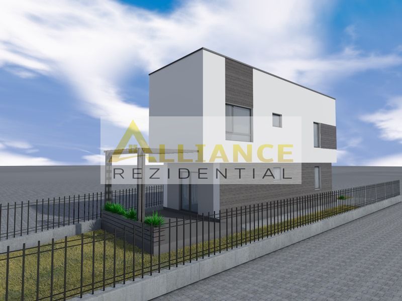 Vila individuala- 700mp teren- 4 camere- 3 bai- becici - Poză 3