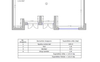 Spatiu comercial stradal, 115,40 mp, Drumul Binelui, Metalurgiei Park - Poză 8