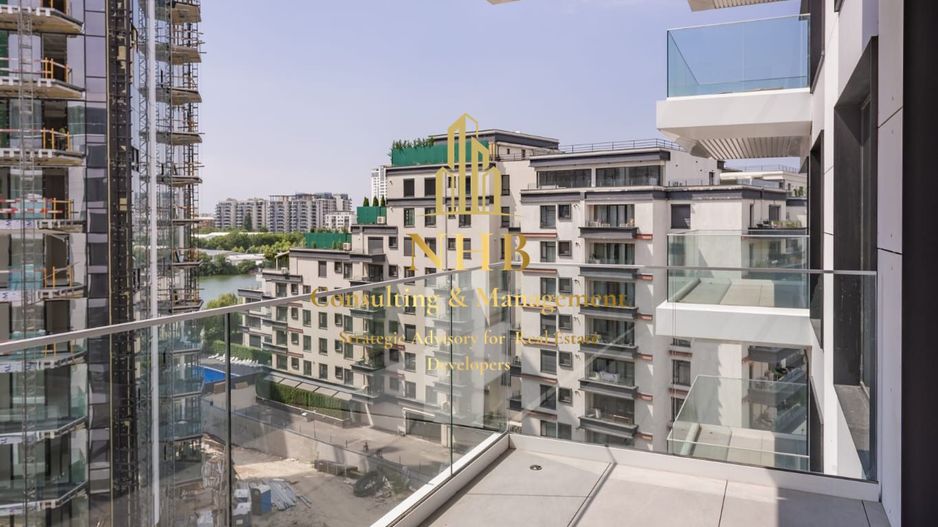Apartament 2 camere  Nou cu Vedere la Lac – One Lake Club, Etaj 6 | Terasă 10 mp - Poză 20
