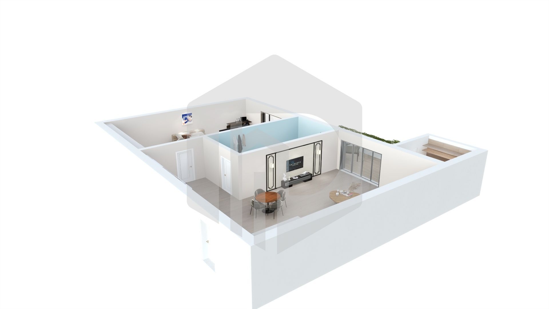 Apartament | 2 Camere | 39mpu | Parter, Etaj 3 | La cheie | Parcare - Poză 3