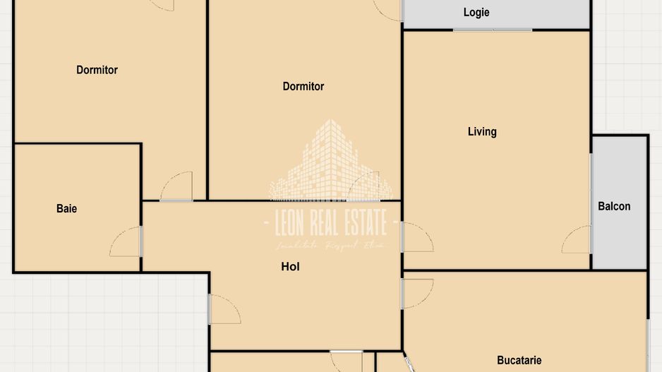 Apartament spatios 3 camere decomandate + 2 locuri de parcare in Baciu - Poză 2