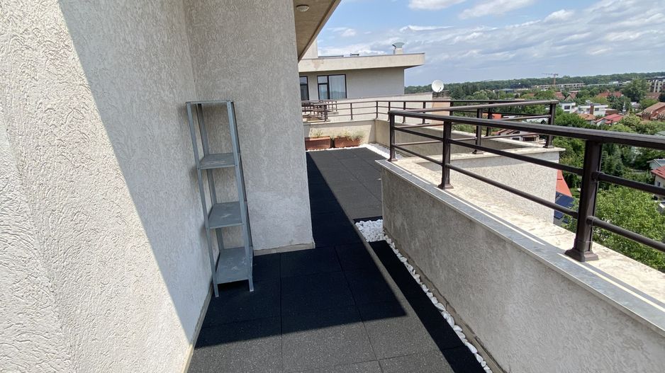 Penthouse 5 camere 250 mp lângă Ambasada SUA , zona Băneasa București - Poză 34