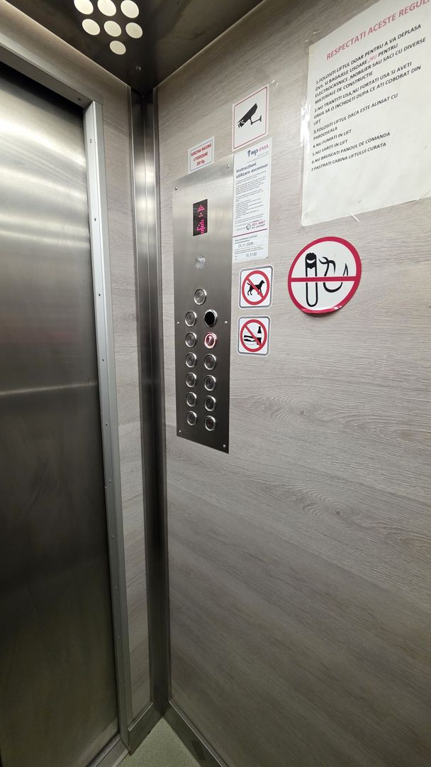 Apartament cu 3 camere, etaj 7, mobilat si utilat, VASLUI - zona GARA; - Poză 2