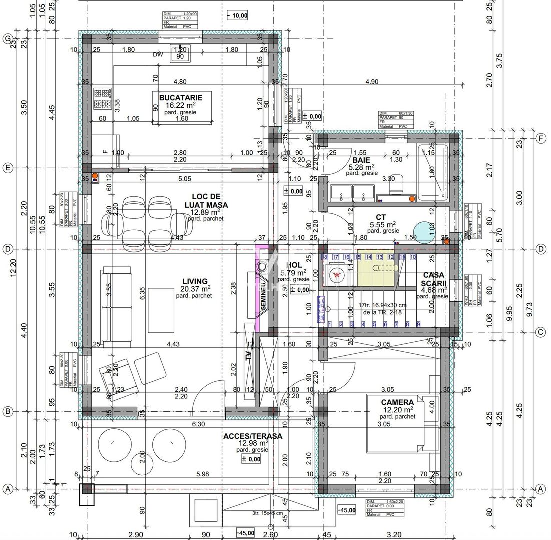 Casa individuala deosebita, locatie Tocile, Sibiu - Schiță 4