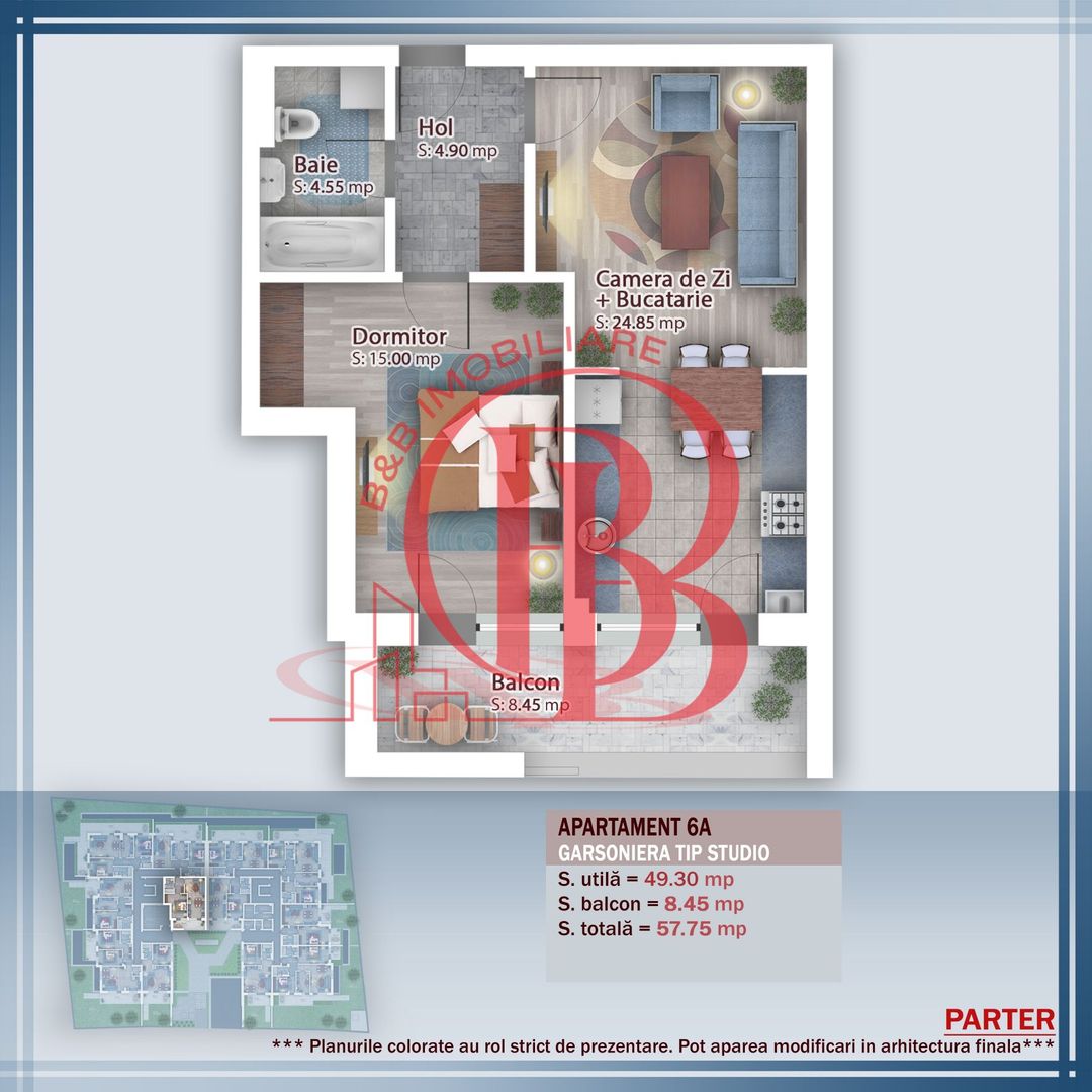 Oferta Lansare 2 camere  incalzire pardoseala - Schiță 11