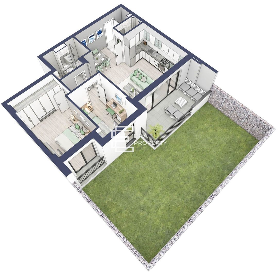 Apartament 3 Camere | 66 mp + gradina 63 mp | – Sibiu - Poză 14