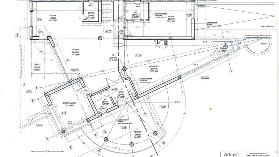 Vand casa 330 mp utili in zona planetelor Giroc, D+P+ E + pod - Poză 33
