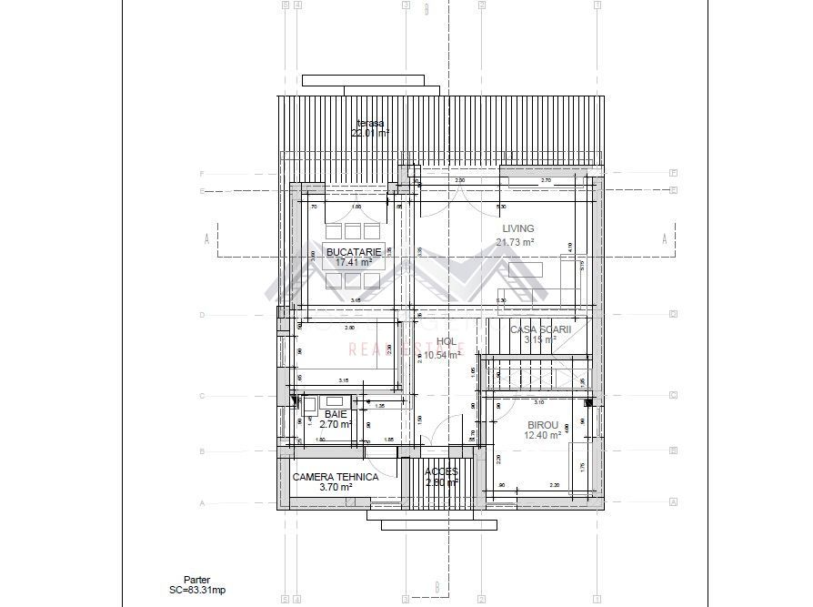 Casă nouă de vânzare lângă Pădurea Tunari – 5 camere, 306 mp teren - Schiță 12