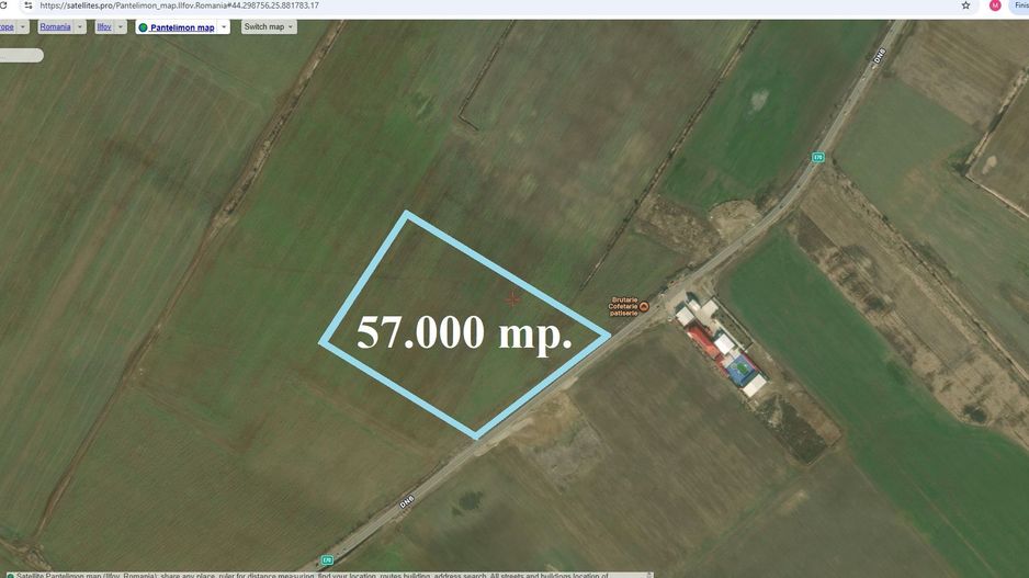 Mihailesti, vav de piscina Davinot, 57.000 mp. teren cu desch. la DN6 - Poză 3