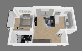 Apartament 2 Camere | Bloc Nou | Langa Padure | Terra, Floresti - Poză 1