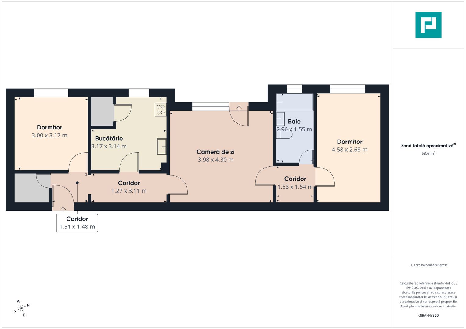 Confort urban, ap 3 camere, Micalaca parc Orizont - Poză 5