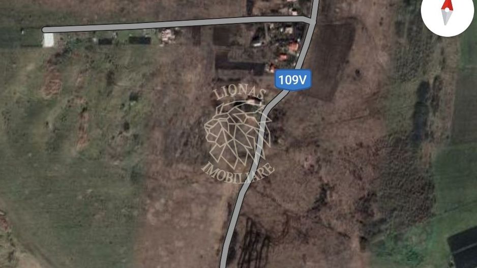 Teren intravilan 2000 mp - Padureni (Chinteni) -  EXCLUSIVITATE - Poză 1