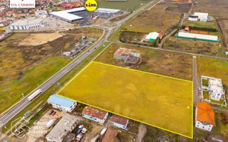 Oportunitate!Teren intravilan 10.000mp,Vladimirescu,perfect pentru bloc sau hala - Poză 1