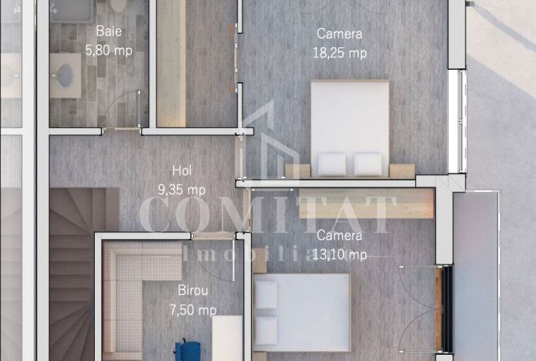 Casă cuplată zona străzii Cătanelor - Poză 9