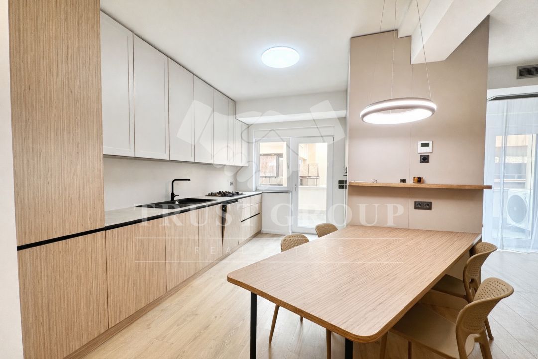 Apartament 3 camere Herastrau | Loc de parcare | Mobilat lux - Poză 17