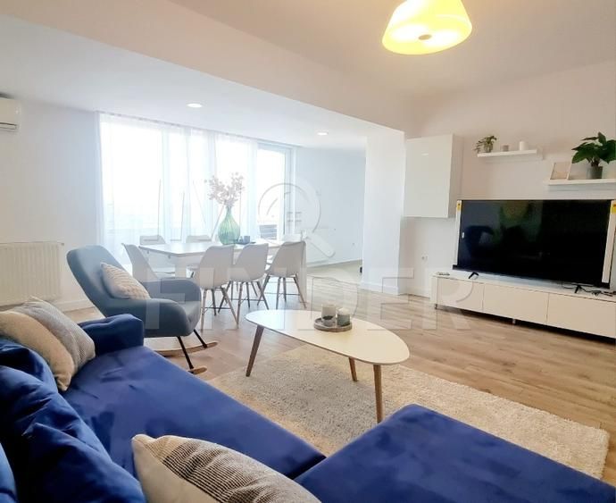 Penthouse pe 2 nivele, 5 camere, 160 mp,3 bai, 75 mp terase cu panorama superba! - Poză 2
