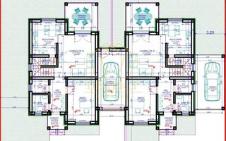 Duplex superb cu 5 camere despartit prin garaj | Dumbravita - Poză 13