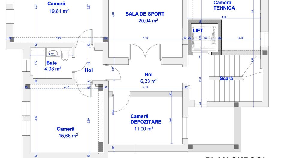 INVESTITIE | VILA PRIMAVERII | 20 CAMERE - Schiță 16